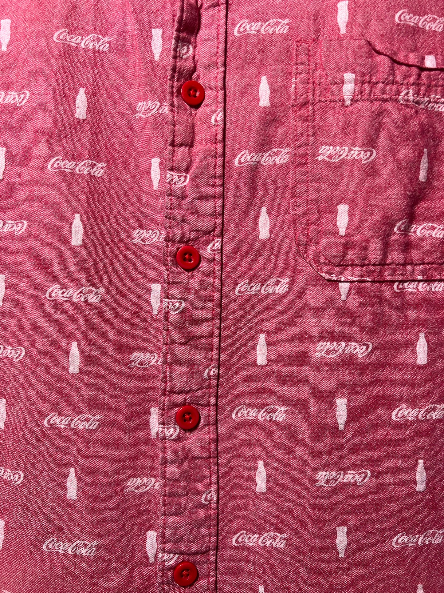 Size S Coca Cola Used Shirt