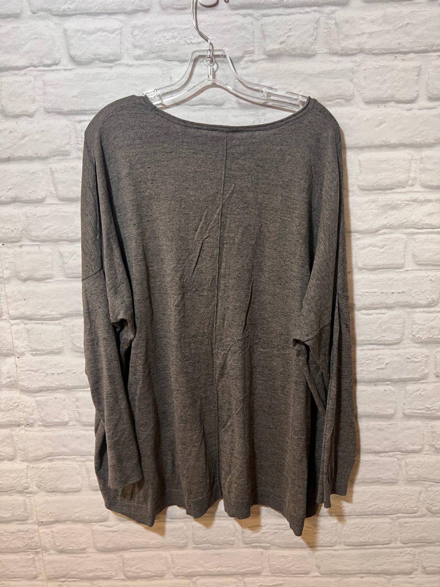 Size XL CAbi Oversized Gray Sweater
