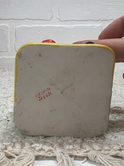 Vintage Planter Figure Two Children w/ Book & Dog