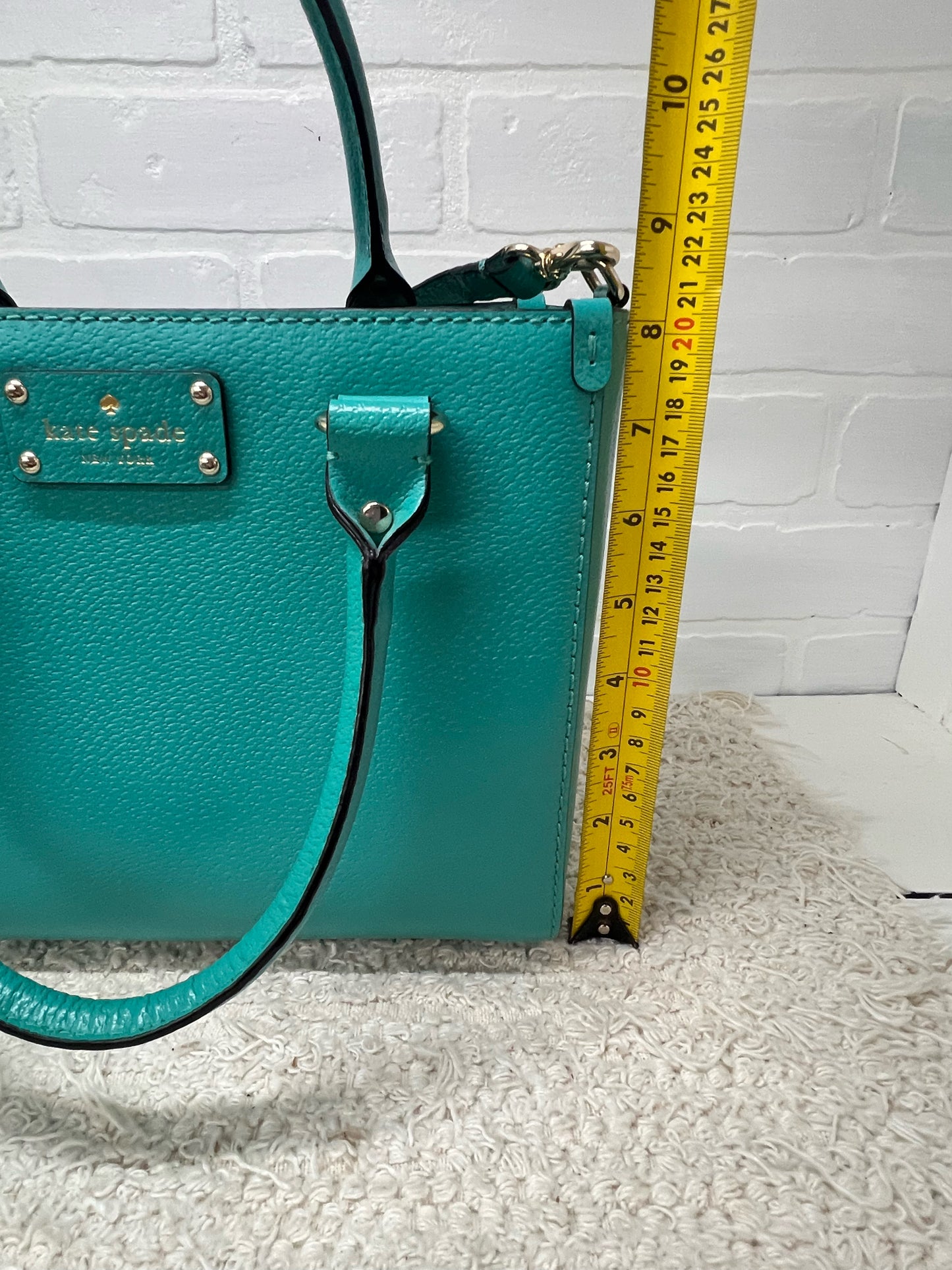 Kate Spade Turquoise  Wellesley style satchel/crossbody