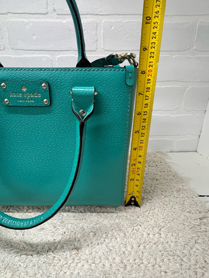 Kate Spade Turquoise  Wellesley style satchel/crossbody