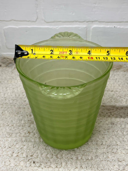 1930's Uranium Glass Frigidaire Ice Bucket