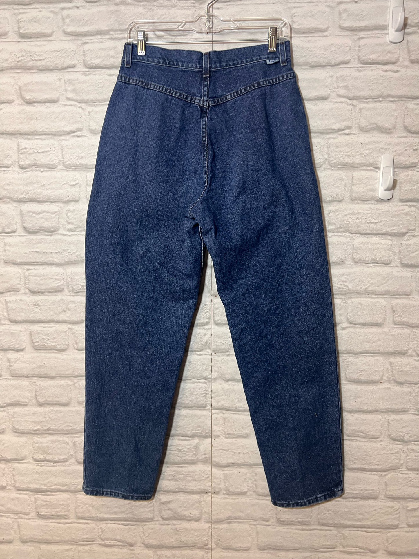 Lee Size 6 Vintage Pleated Front Mom Jeans Circa 1980's