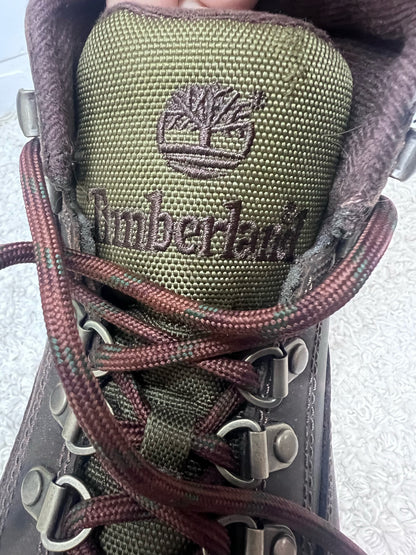 Shoe Size 8 Timberland Euro Hiker Brown Leather Boots
