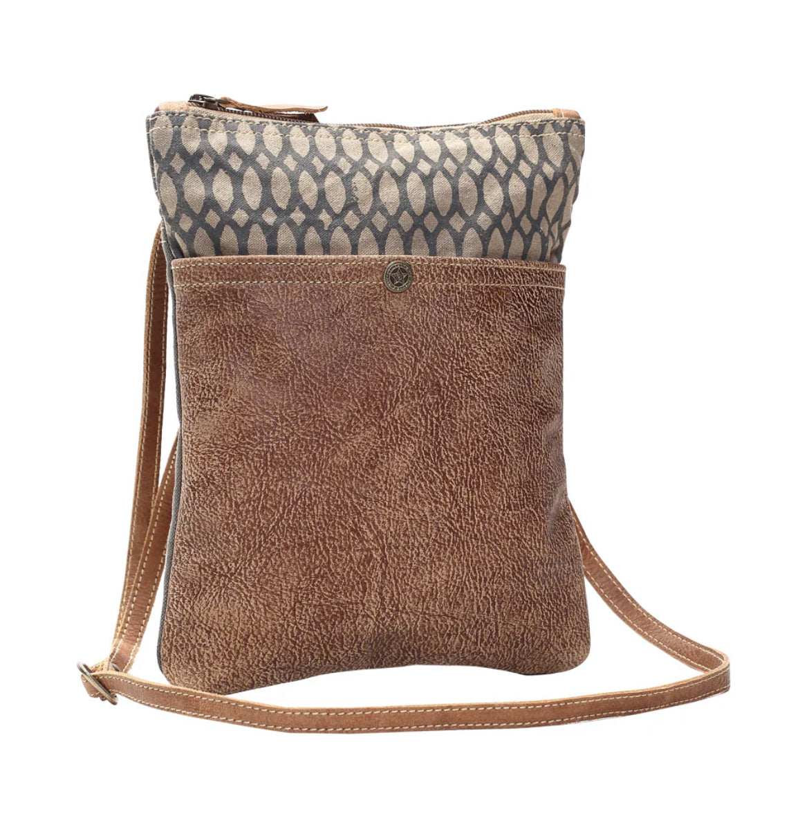 Myra Bag Honey Bee Print Small Crossbody Bag