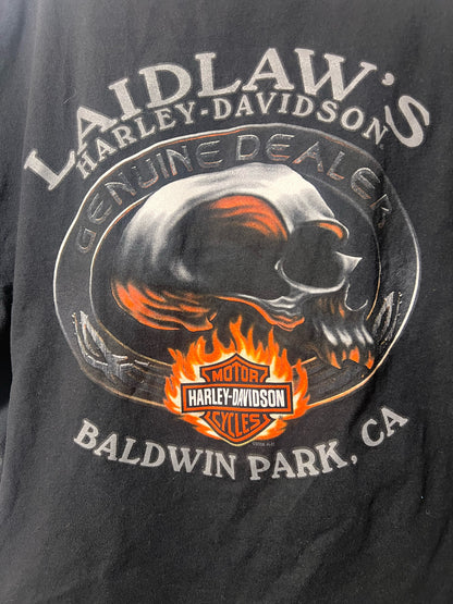 Harley-Davidson Size X-Large Black T-Shirt - Men's