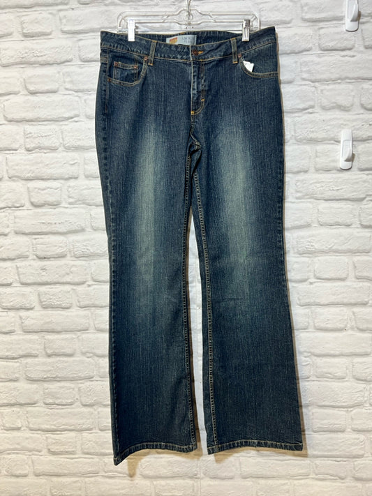 Route 66 Size 16 long low rise flare jeans