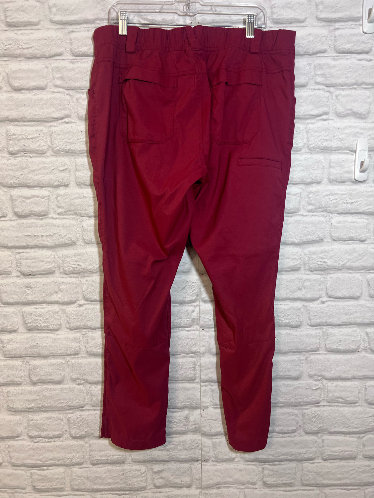 Duluth Trading Co. Size 16 Red Nylon Cargo Pants