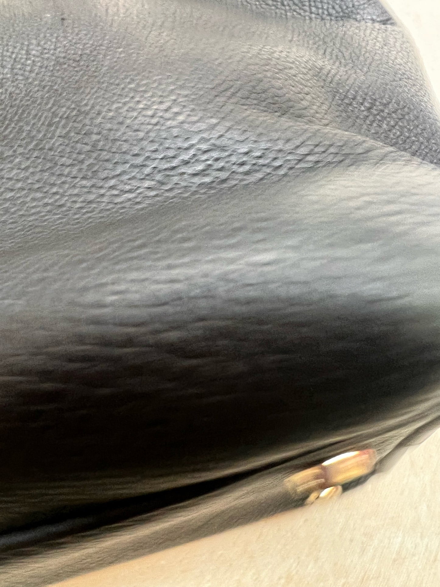 Kate Spade Penny Larchmont Avenue Black Pebbled Leather Shoulder Bag – Classic Designer Handbag