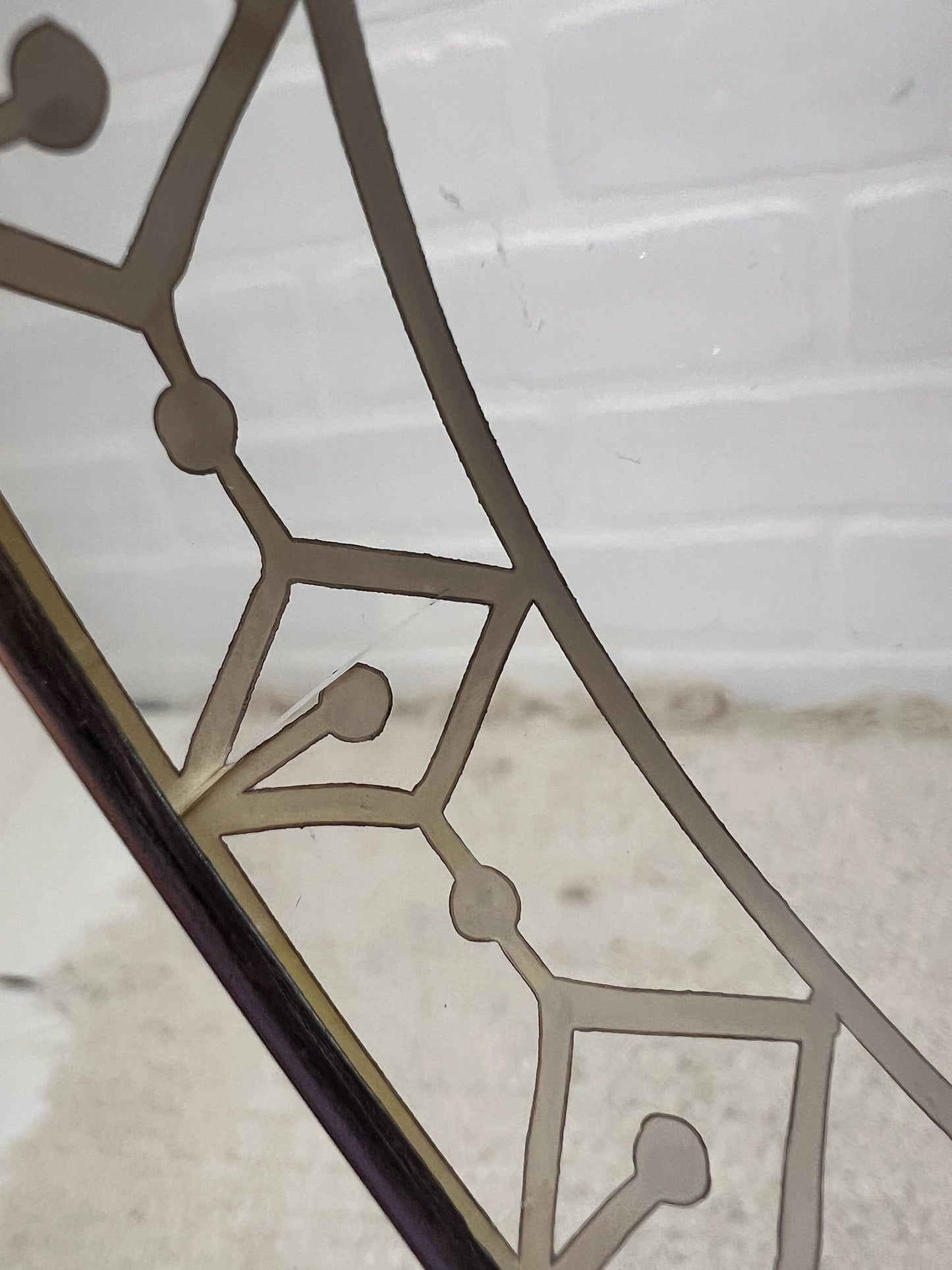 Vintage Art Deco Silver Overlay Sherbet Coupe Glasses Set of 4