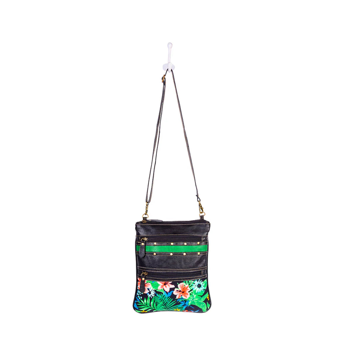 Myra Marianna Floral Leather Bag