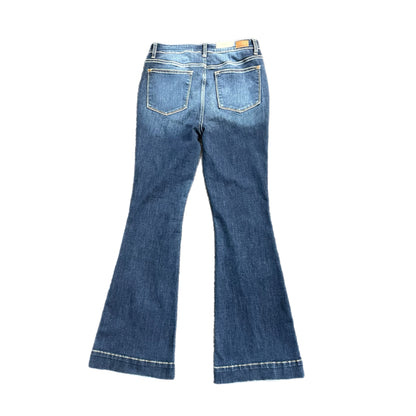 Judy Blue High Waist Flare Leg Jeans in Dark Wash