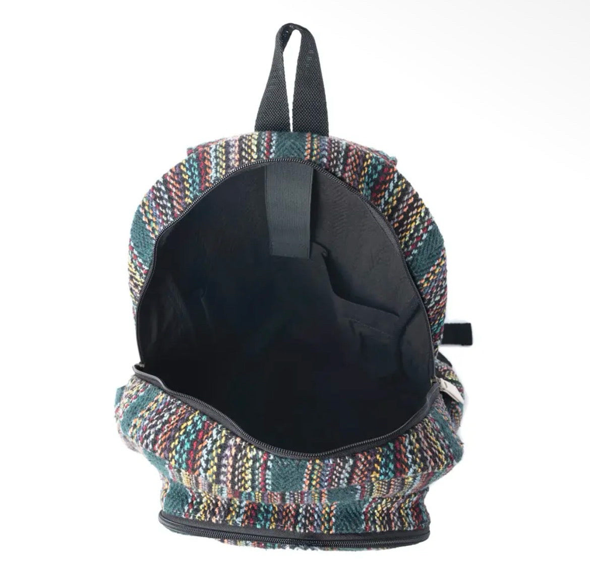 Myra Bag Wanderweave Backpack in Forest Green