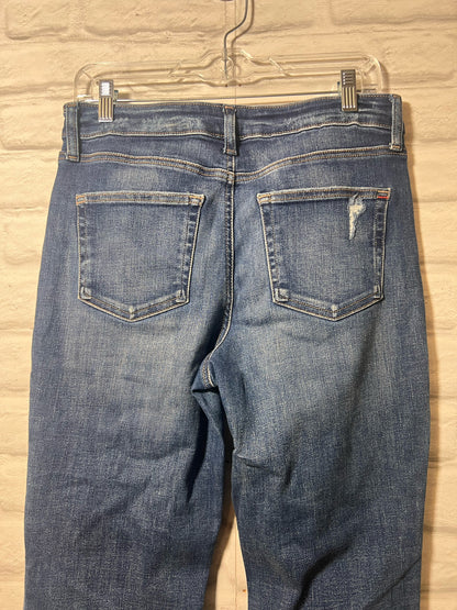 Edgely Size 10 Distressed Flare Leg Jeans