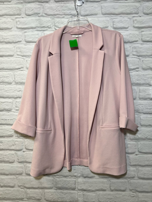 Size XL Maurice's pink 3/4 sleeve blazer