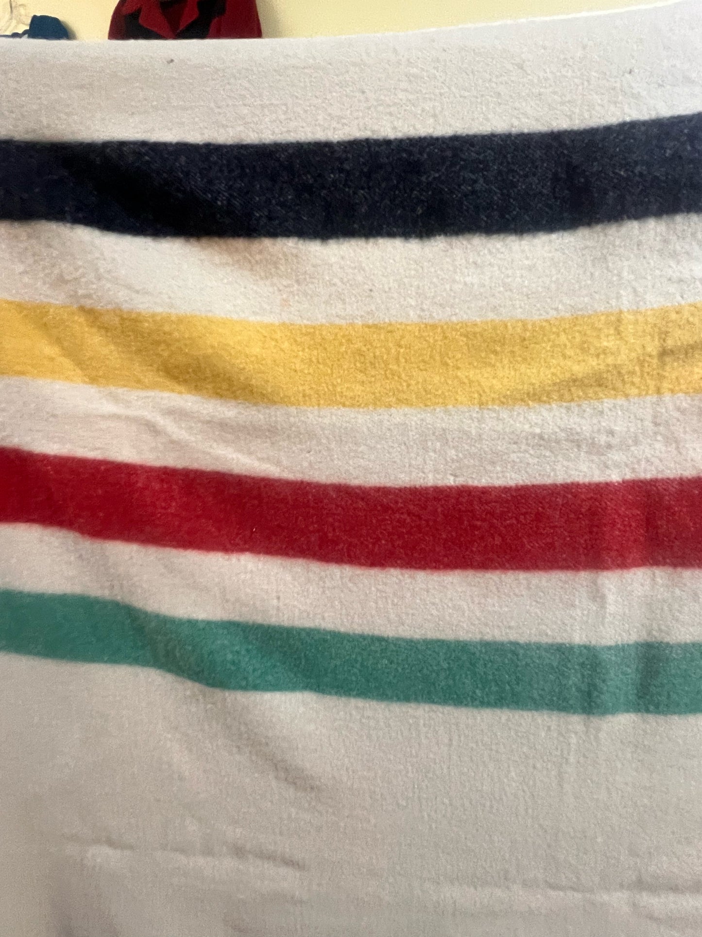Vintage Wool Striped Blanket