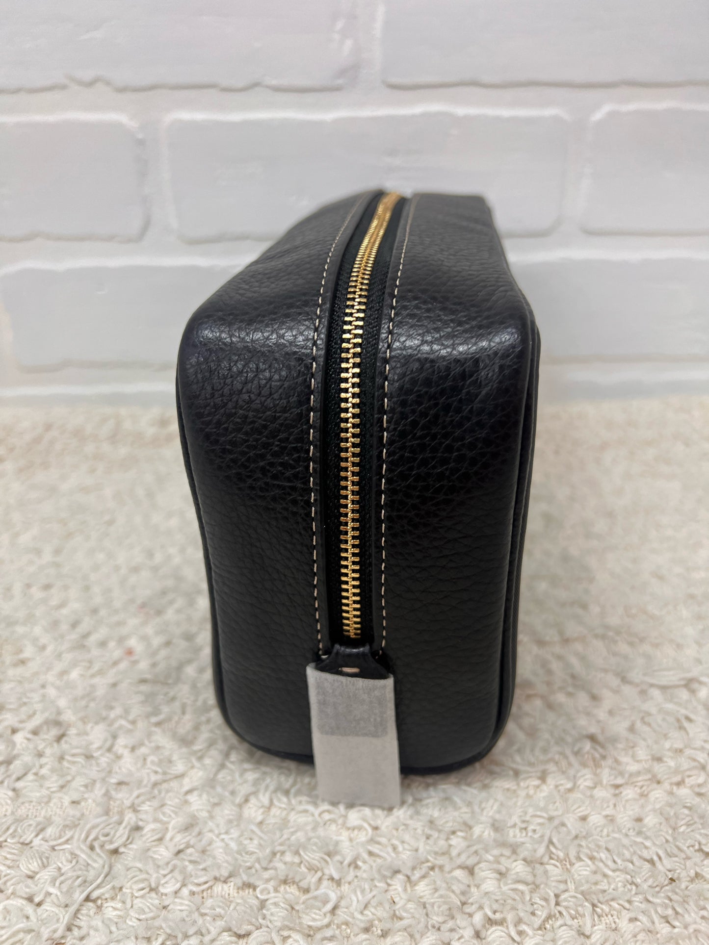 Coach Leather & Canvas Black NWOT Travel Case - Ellis