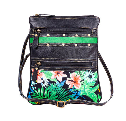 Myra Marianna Floral Leather Bag