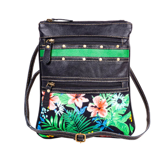 Myra Marianna Floral Leather Bag