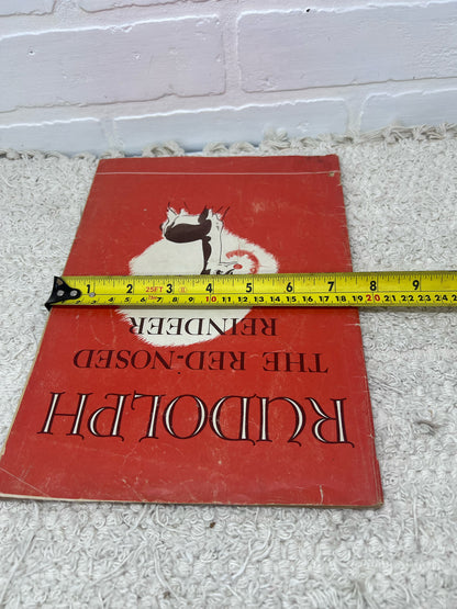 Montgomery Ward 1939 Rudoph The Red-Nosed Reindeer Christmas Book