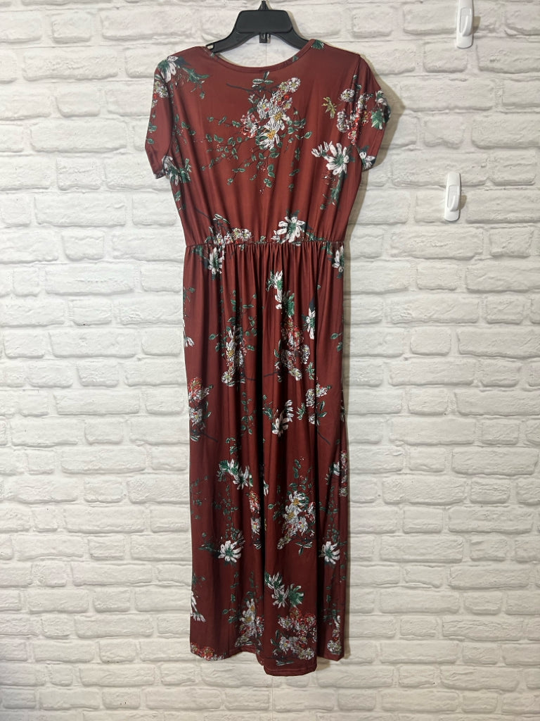 Size L floral maxi dress