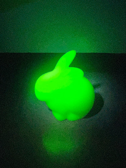Fenton Custard Glass Bunny Figurine