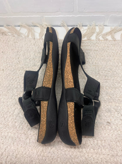 Shoe Size 9 Keen Black Adjustable  Sandals