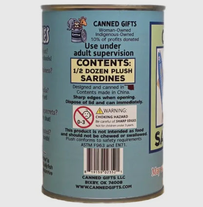 Canned Critter Plush – Pop-Top Stuffed Animal Toy