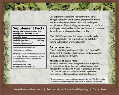 Sacred Blossom Farm Loose Leaf Herbal Tea - Assorted Varieties