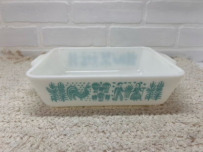 Pyrex Casserole/Fridge Dish - Amish Butterprint 1.5 QT