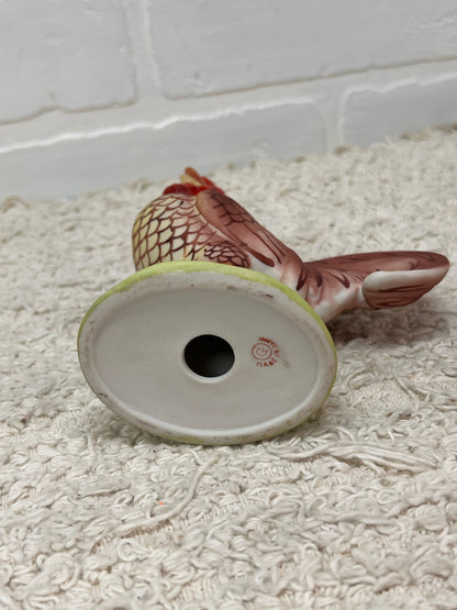 Vintage Ceramic Rooster Figurine - Mid Century, Made in Japan