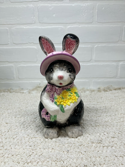Vintage Easter Bunny Planter