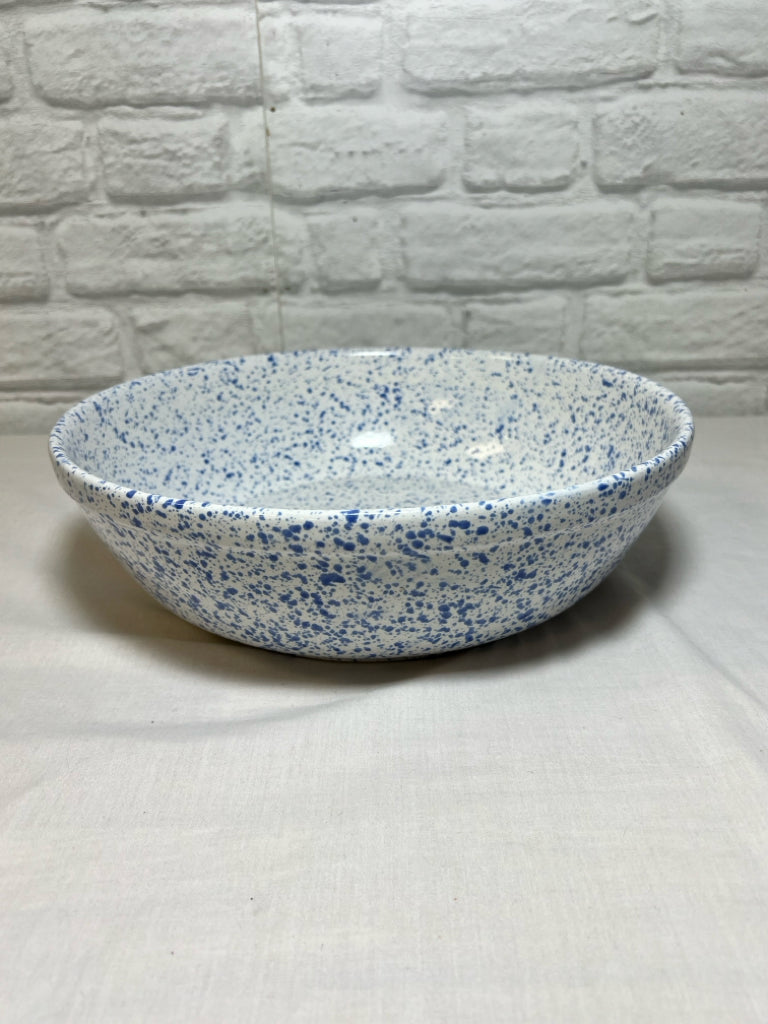 Monmouth Western Stoneware shallow spatterware