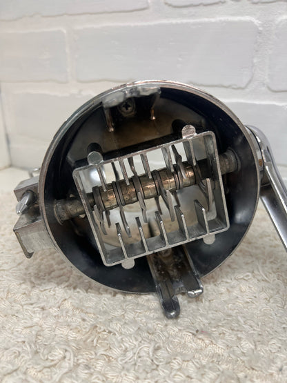 Ice-O-Mat Atomic Age Chrome Ice Grinder