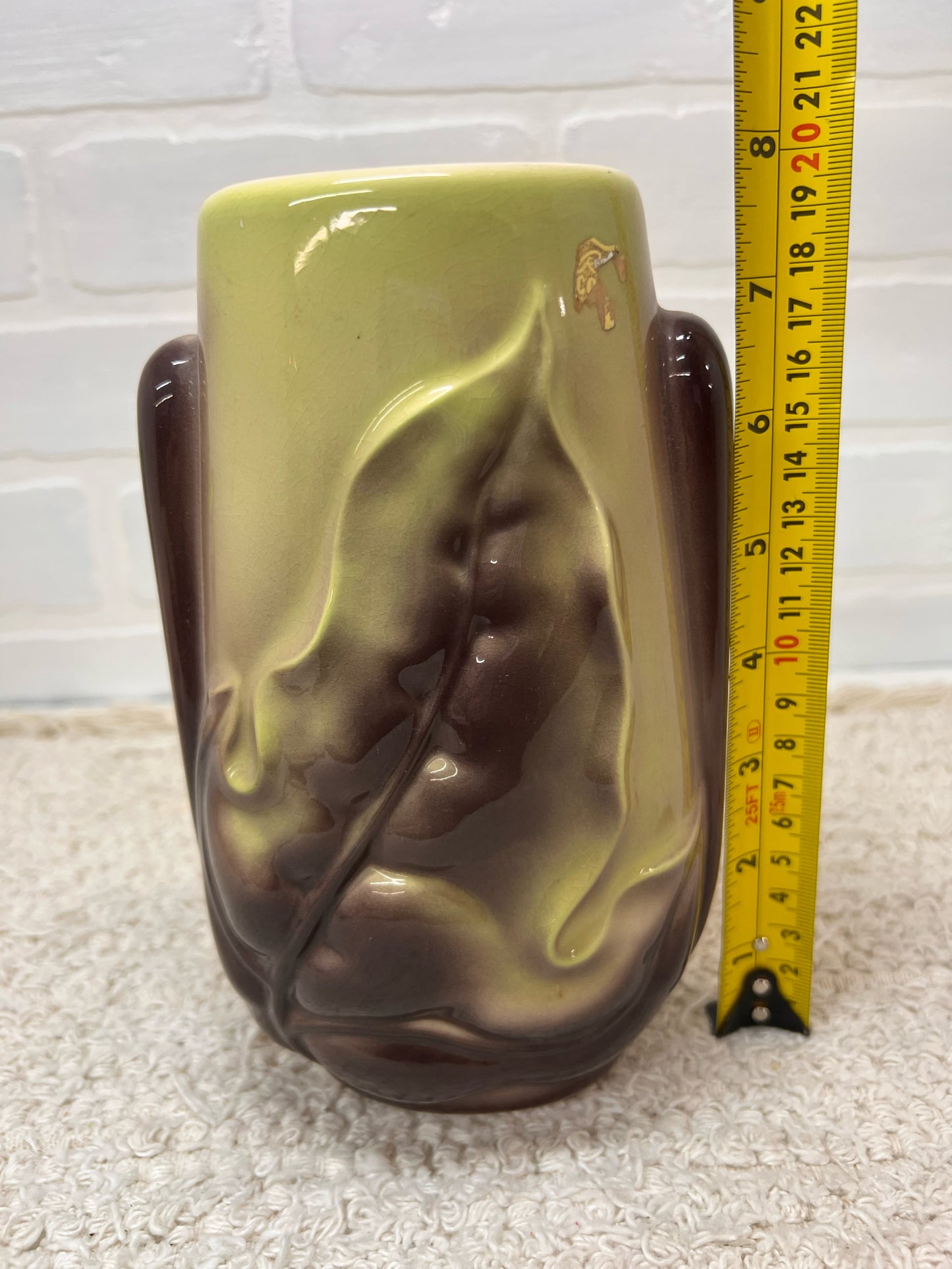 Royal Copley 'Harmony' Leaf Vase