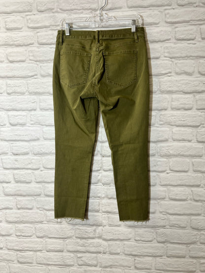 Loft Size 4 used curvy skinny crop leg jeans