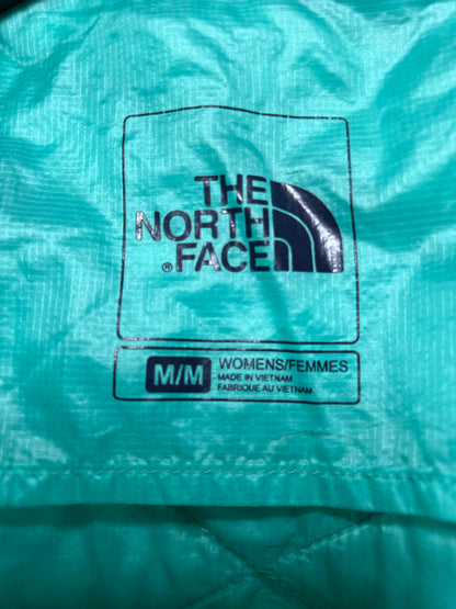 Size M The North Face Lightweight Quilted Jacket Light Blue