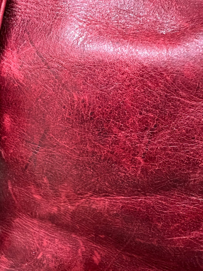 Frye Melissa Hobo Bag in Red Leather