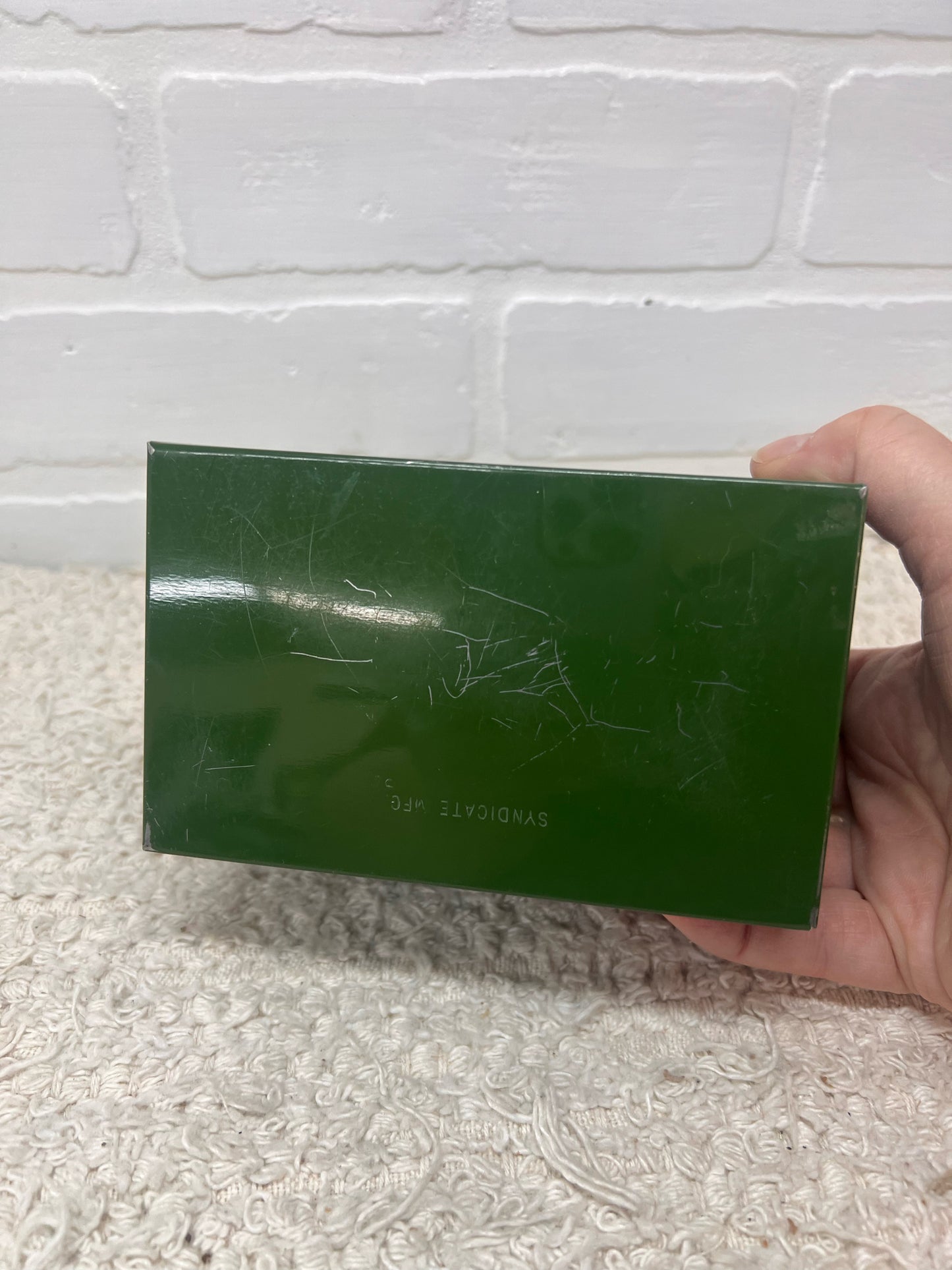 Syndicate Mfg. Co. Recipe Box - Sold Dark Green