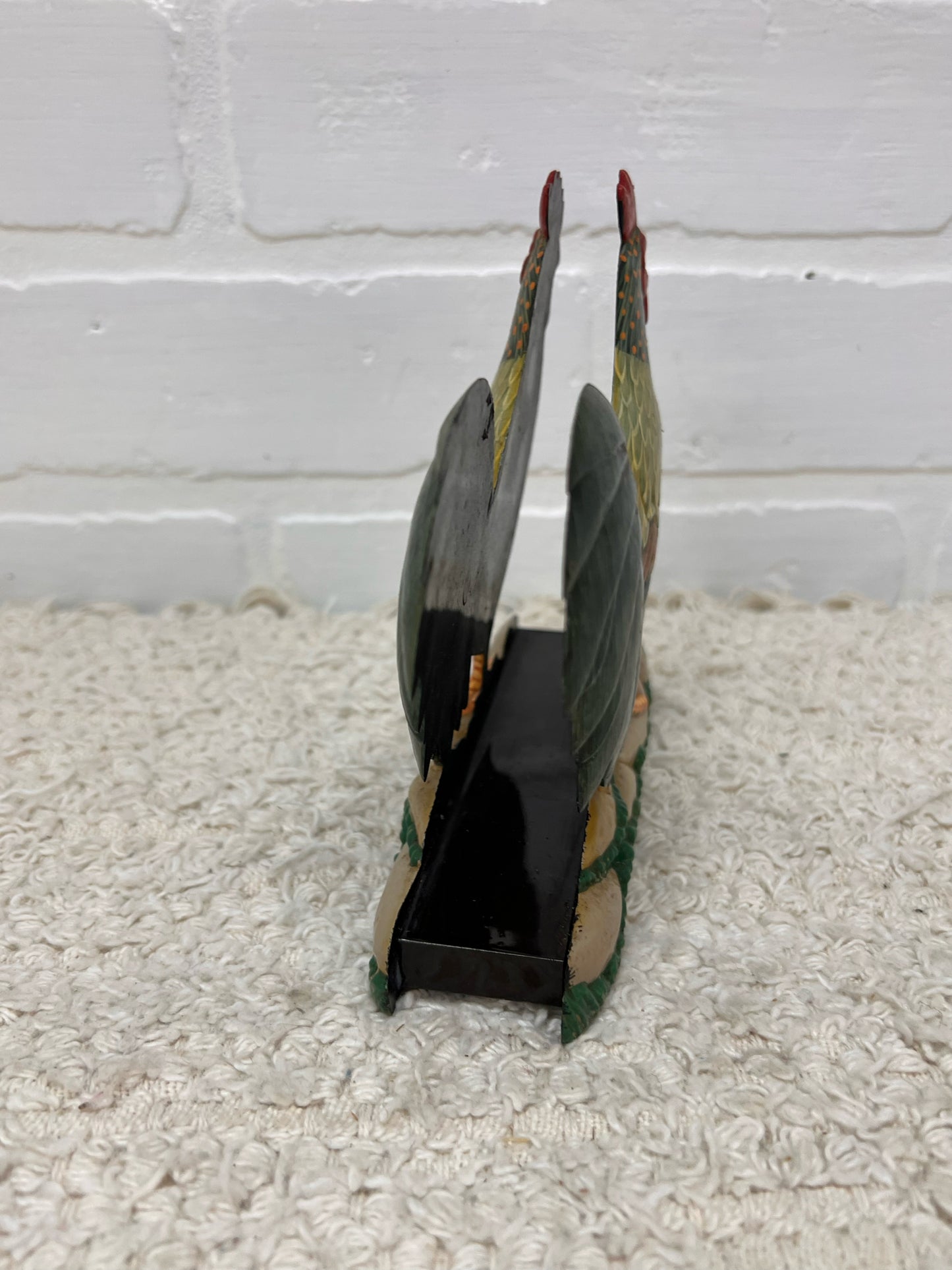 Vintage Resin Rooster Napkin Holder
