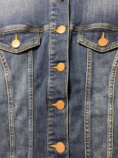 Size XL CAbi Denim Jacket w/ Tieback