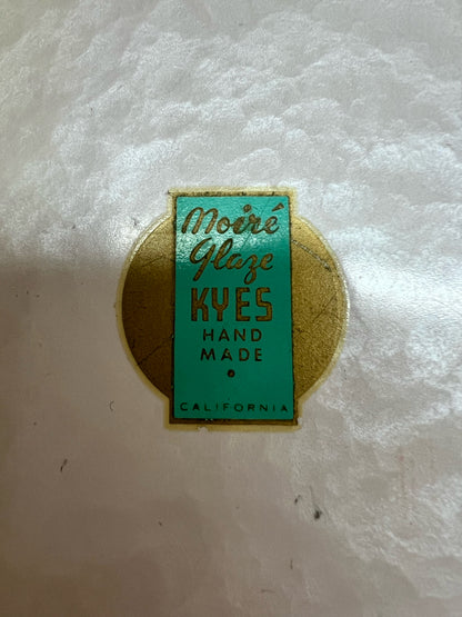 Kyes moire glazed MCM serving pllatter