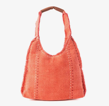 Myra Bag Desert Hibiscus Canva Shoulder Bag