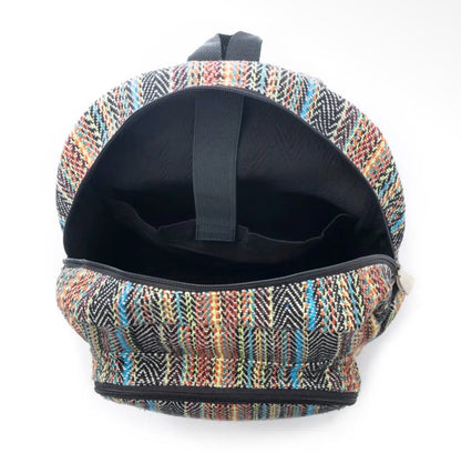 Myra Bag Gypsy Loom Backpack in Autumn Amber