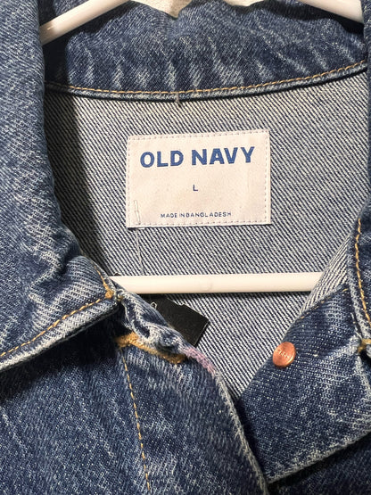 Size L Old Navy Jean Jacket