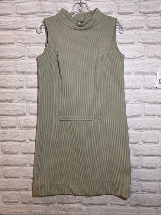 Size M Majestic Taupe Mid-Century Shift  Dress