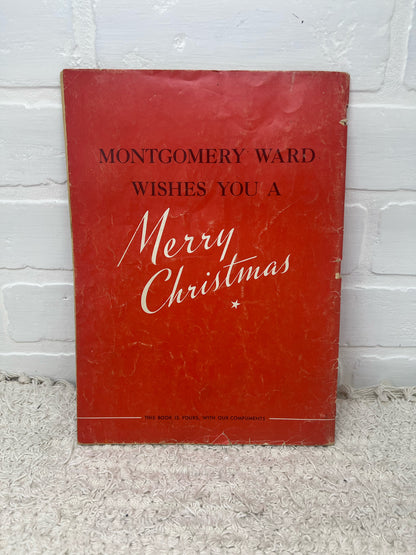Montgomery Ward 1939 Rudoph The Red-Nosed Reindeer Christmas Book