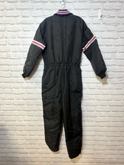 Arctic Cat Vintage Ladies Small Snowsuit - Black and Lavender