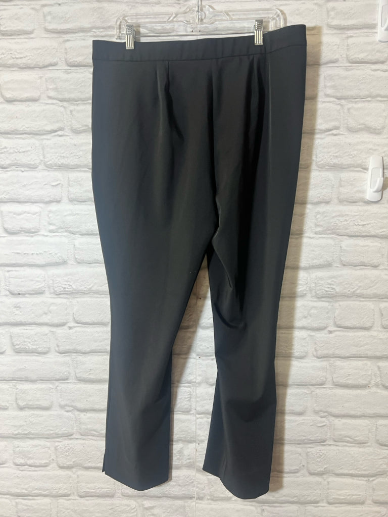 Worthington Size 14 black slim ankle pants