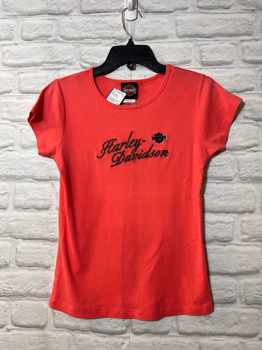 Size L Harley-Davidson pink short sleeve t-shirt